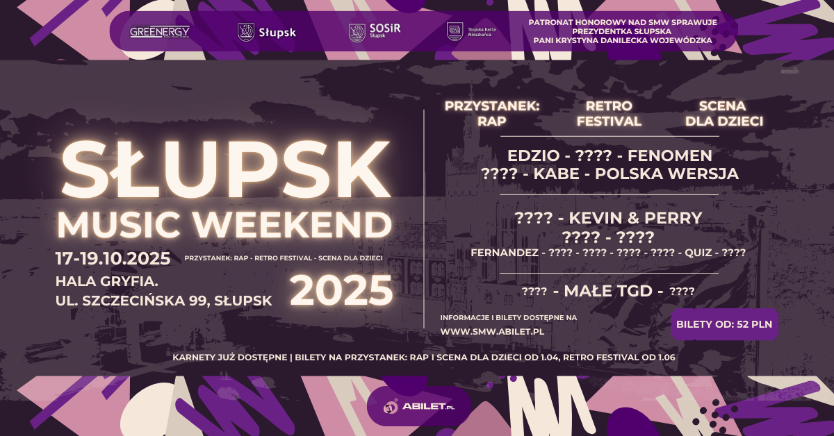 Karnety Słupsk Music Weekend 2025
