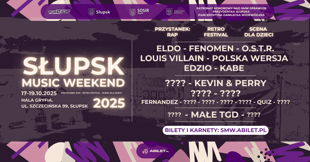 Karnety Słupsk Music Weekend 2025